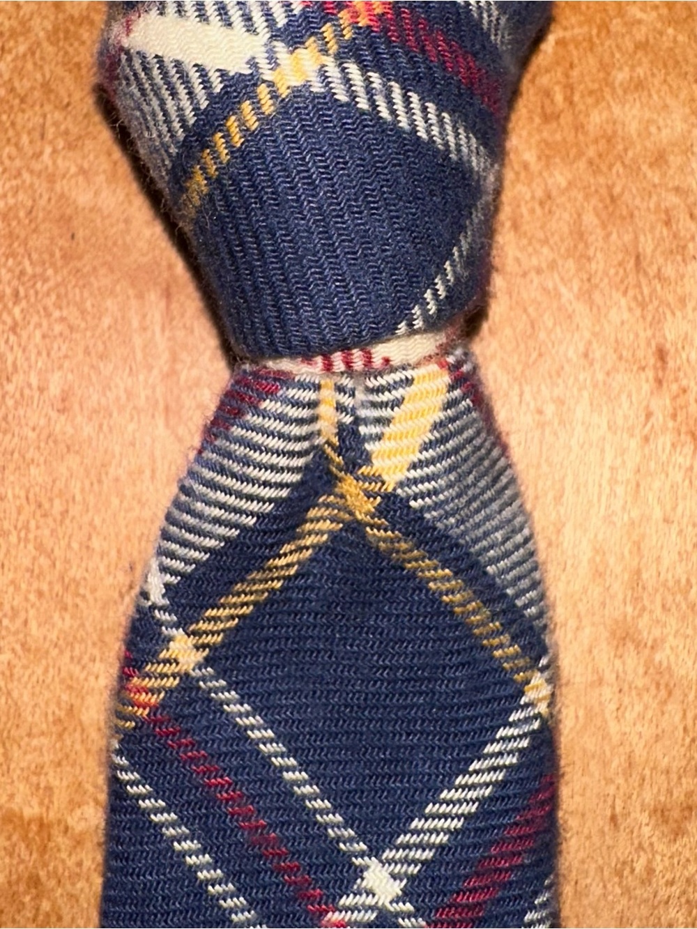 J.Crew vintage cotton flannel tie like new